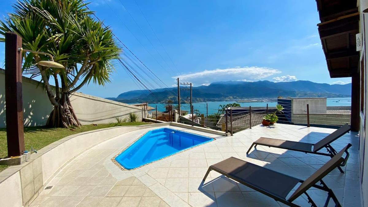 Vista Espetacular, Churrasqueira Gourmet E Piscina Aquecida Ilhabela Exterior foto