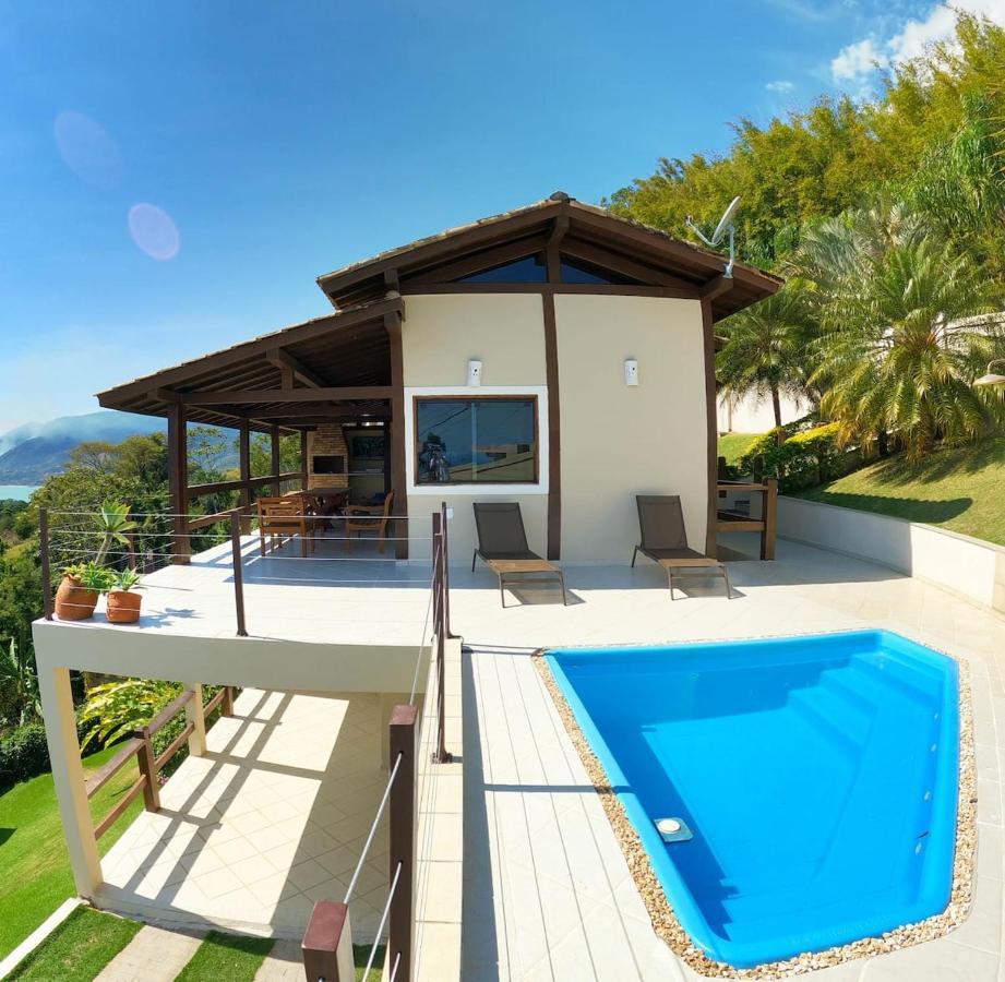 Vista Espetacular, Churrasqueira Gourmet E Piscina Aquecida Ilhabela Exterior foto